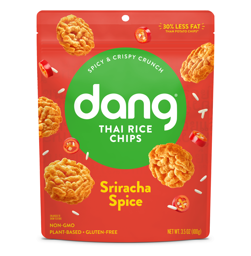 Sriracha Spice Sticky-Rice Chips – Dang Foods